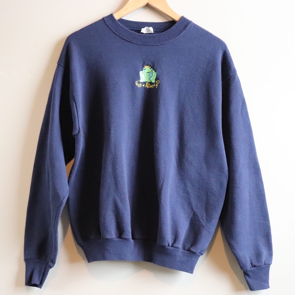 Vintage Frog Prince Crewneck